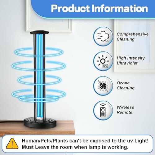 UV light cleaner with comprehensive cleaning features