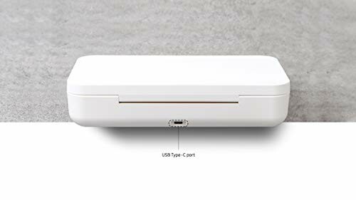 White UV sanitizer box with USB Type-C port.